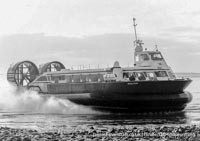 AP1-88 hovercraft on the Solent